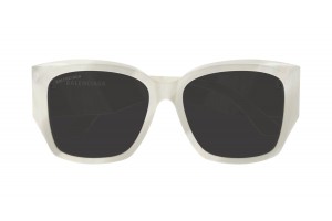 Balenciaga BB0445SK 003 Ivory Grey napszemüveg