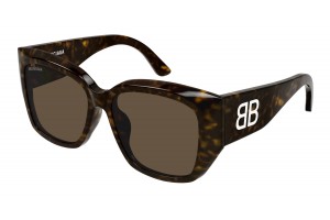 Balenciaga BB0445SK 004 HAVANA BROWN napszemüveg