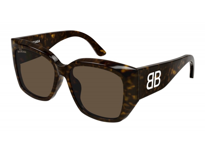 Balenciaga BB0445SK 004 HAVANA BROWN napszemüveg