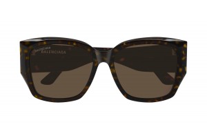 Balenciaga BB0445SK 004 HAVANA BROWN napszemüveg