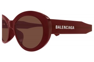Balenciaga BB0446S 005 Burgundy Red napszemüveg