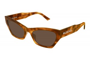 Balenciaga BB0447S 003 Havana Brown napszemüveg
