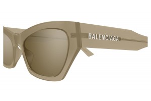 Balenciaga BB0447S 004 bézs-barna flash napszemüveg