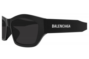 Balenciaga BB0448SK fekete-szürke napszemüveg