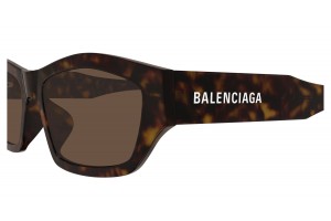 Balenciaga BB0448SK 002 Havana Brown napszemüveg