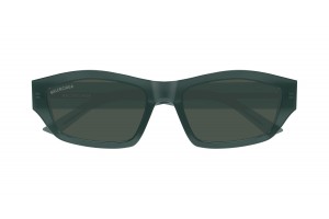 Balenciaga BB0448SK 003 zöld napszemüveg