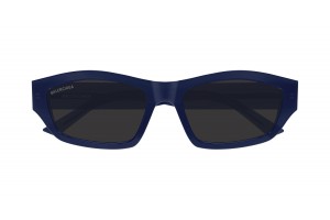 Balenciaga BB0448SK 004 kék-szürke napszemüveg