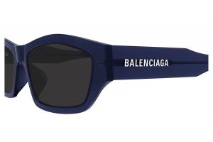 Balenciaga BB0448SK 004 kék-szürke napszemüveg