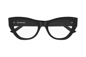 Balenciaga BB0449O 001 fekete szemüveg - demo lencse