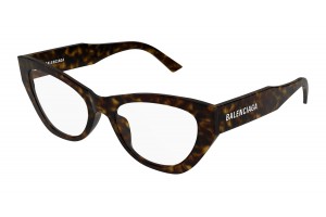 Balenciaga BB0449O 007 HAVANA DEMO LENS szemüveg