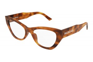 Balenciaga BB0449O 008 HAVANA DEMO LENS szemüveg