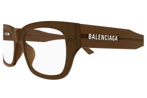 Balenciaga BB0450O 005 barna demo lencse szemüveg
