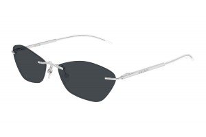Alexander McQueen AM0525S 001 SILVER GREY napszemüveg