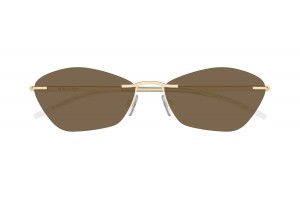 Alexander McQueen AM0525S 002 - arany barna napszemüveg