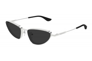 Alexander McQueen AM0522S ezüst napszemüveg