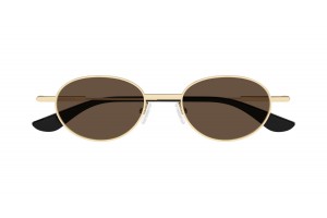 Alexander McQueen AM0523S 002 aranybarna napszemüveg