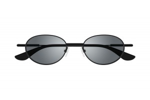 Alexander McQueen AM0523S 004 fekete ezüst tükrös