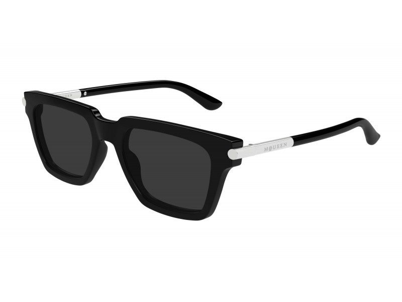 Alexander McQueen AM0519S fekete-szürke napszemüveg