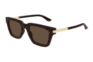 Alexander McQueen AM0519S 002 Havana barna napszemüveg