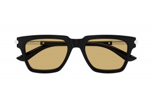 Alexander McQueen AM0519S 003 fekete-barna napszemüveg