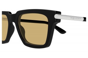 Alexander McQueen AM0519S 003 fekete-barna napszemüveg