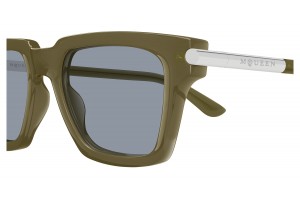 Alexander McQueen AM0519S 004 Green Light Blue napszemüveg
