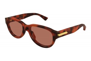 Bottega Veneta BV1410S 002 HAVANA RED napszemüveg
