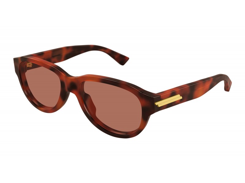 Bottega Veneta BV1410S 002 HAVANA RED napszemüveg