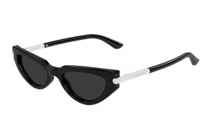 Alexander McQueen AM0520S 001 fekete-szürke napszemüveg