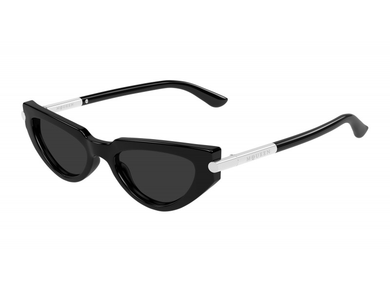 Alexander McQueen AM0520S 001 fekete-szürke napszemüveg