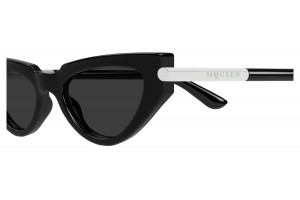 Alexander McQueen AM0520S 001 fekete-szürke napszemüveg