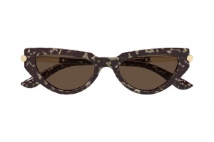Alexander McQueen AM0520S HAVANA barna napszemüveg