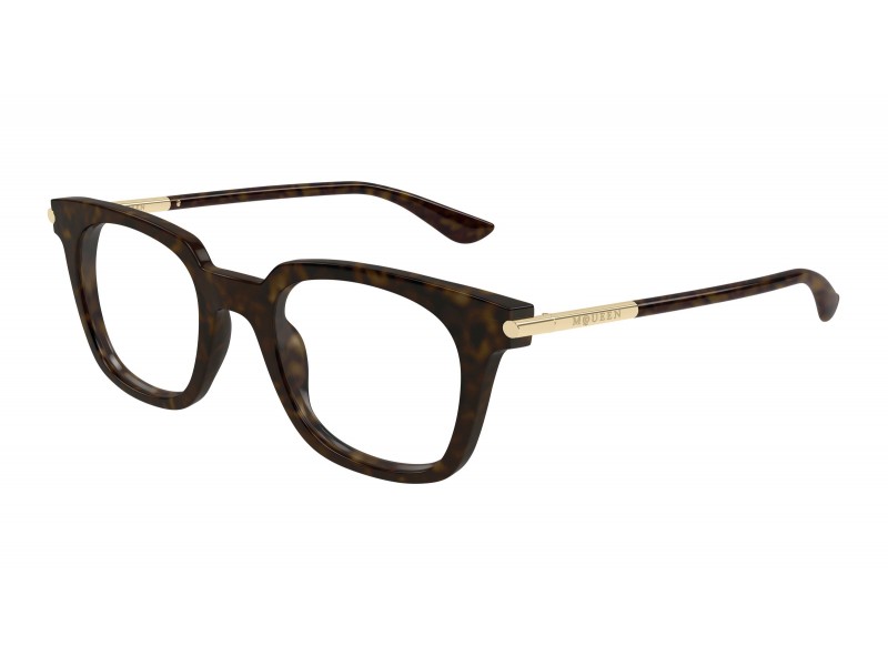 Alexander McQueen AM0521O 002 HAVANA szemüveg