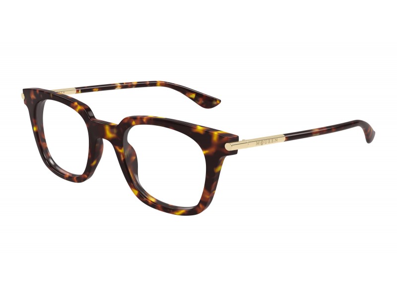 Alexander McQueen AM0521O 003 HAVANA szemüveg