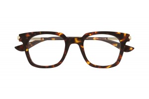 Alexander McQueen AM0521O 003 HAVANA szemüveg