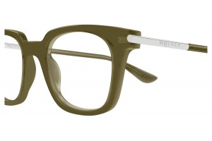 Alexander McQueen AM0521O 004 zöld szemüveg - demó lencse