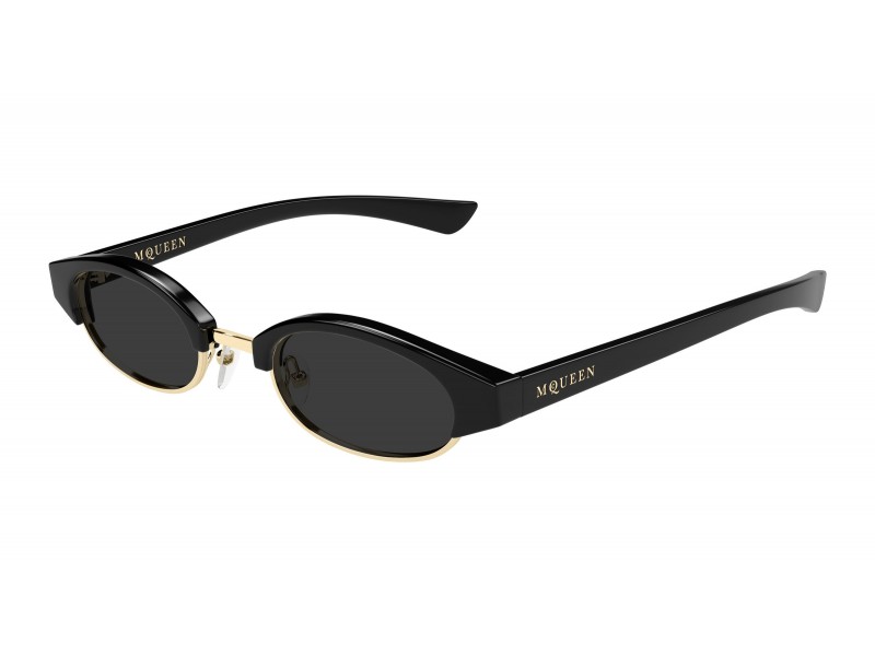 Alexander McQueen AM0534S 001 fekete-szürke napszemüveg