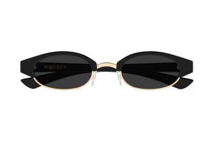 Alexander McQueen AM0534S 001 fekete-szürke napszemüveg