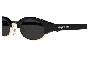 Alexander McQueen AM0534S 001 fekete-szürke napszemüveg