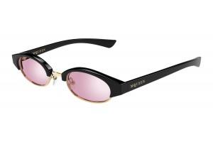 Alexander McQueen AM0534S napszemüveg - BLACK PINK FLASH