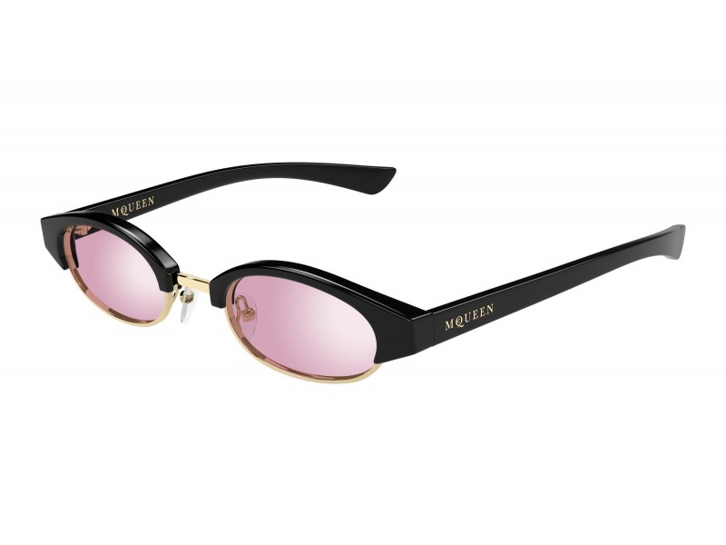 Alexander McQueen AM0534S napszemüveg - BLACK PINK FLASH