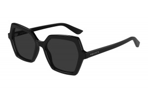 Alexander McQueen AM0537S fekete-szürke napszemüveg