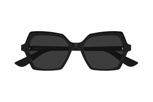 Alexander McQueen AM0537S fekete-szürke napszemüveg