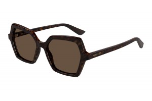 Alexander McQueen AM0537S 002 HAVANA barna napszemüveg