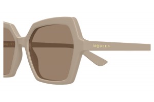 Alexander McQueen AM0537S 003 beige brown napszemüveg
