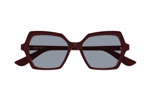 Alexander McQueen AM0537S 004 piros–világoskék napszemüveg