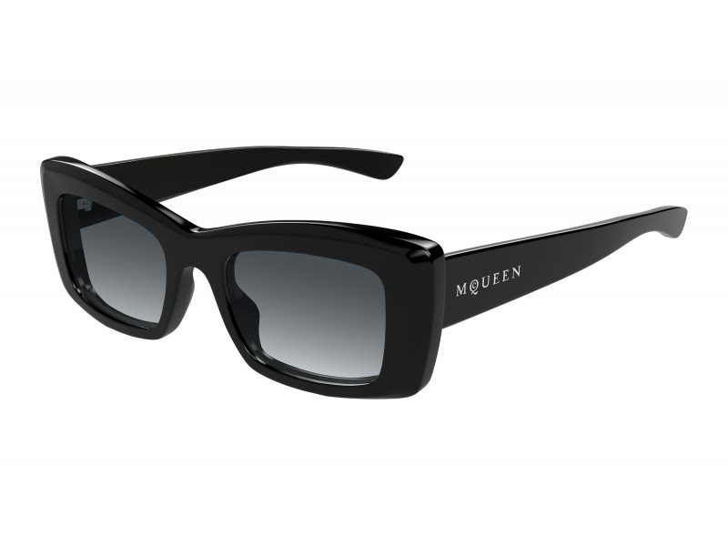 Alexander McQueen AM0526S 001 fekete-szürke napszemüveg