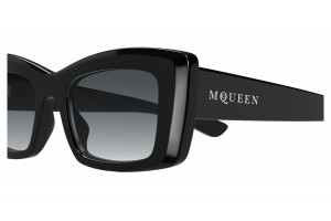 Alexander McQueen AM0526S 001 fekete-szürke napszemüveg