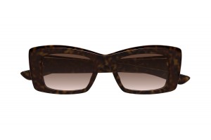 Alexander McQueen AM0526S 002 Havana barna gradient napszemüveg