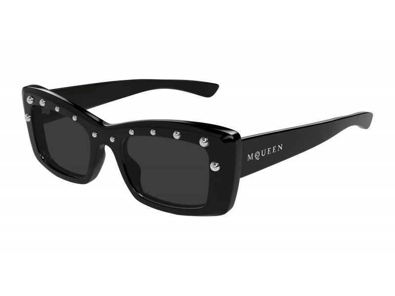 Alexander McQueen AM0526S 005 fekete-szürke napszemüveg